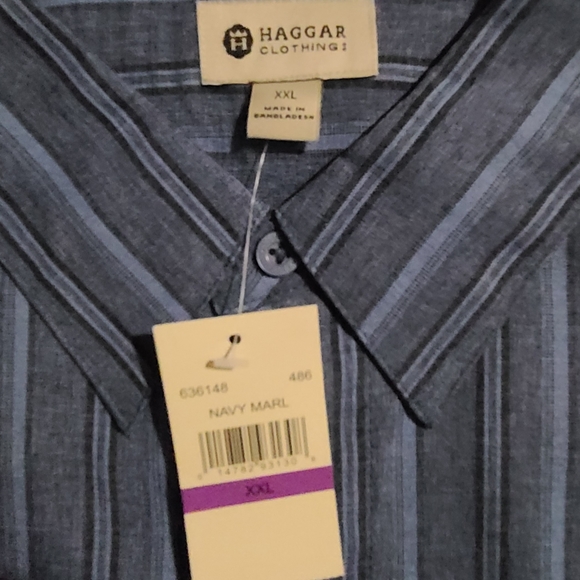 Hagger 2XL button down shirt - Picture 2 of 3